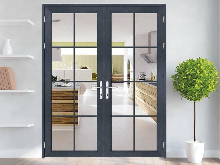 Стеклянные двери